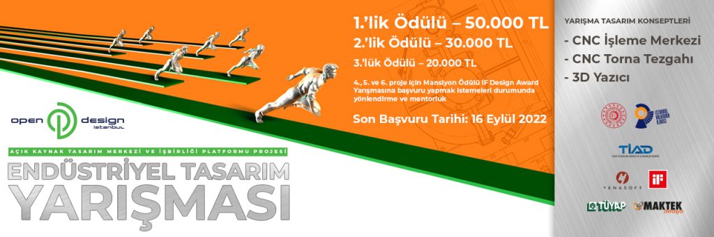 OPEN DESIGN İSTANBUL – ENDÜSTRİYEL TASARIM YARIŞMASI BAŞVURULARA AÇILDI