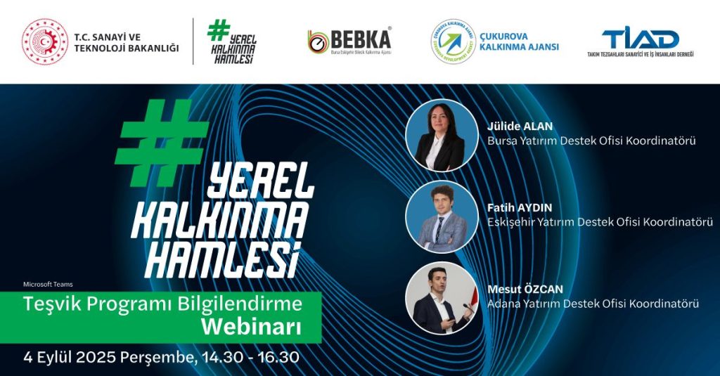 Yerel Kalkınma Hamlesi Teşvik Programı Bilgilendirme Webinarı